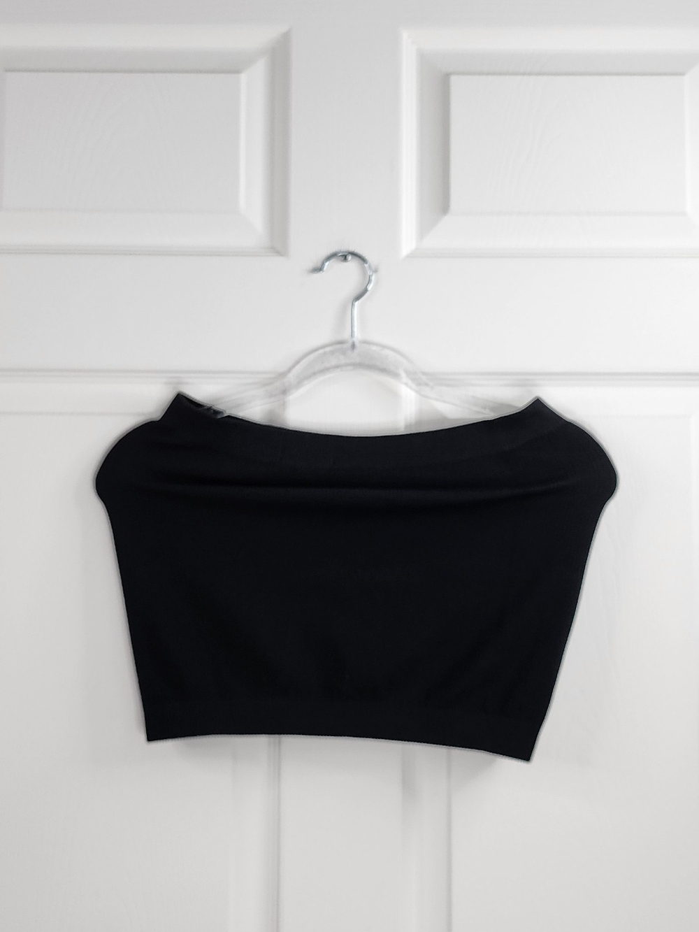 Love Nation Black Ribbed Seamless Tube Top - Size 2XL